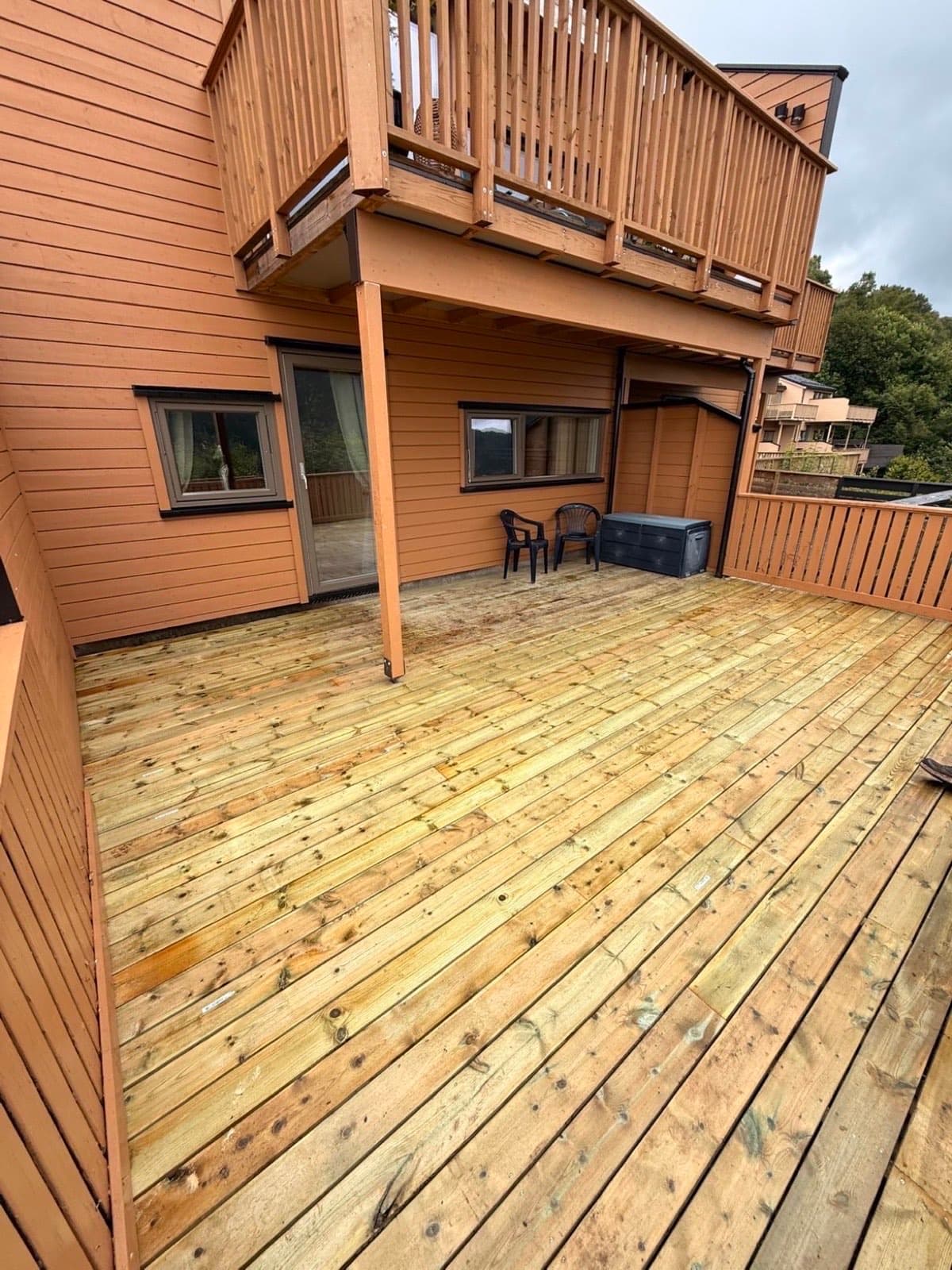 Nytt terrassedekke i Bergen